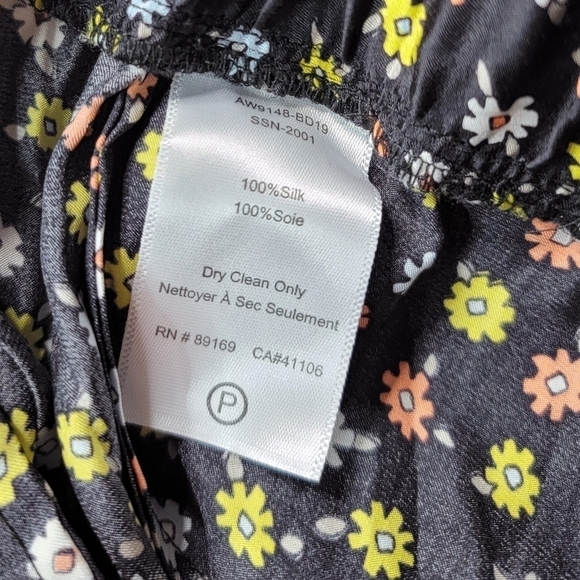ATM Anthony Thomas Melillo 100% Silk Foulard Print Jogger Pants Size XS - Picture 16 of 16